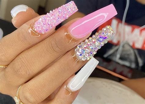 Paid Link Acrylic Nails Short Coffin Nail Extensions Press On