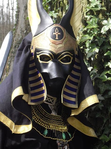 Pictures Of Anubis The Mask Of Anubis By Sartras Kiasyd Anubis Egyptian Costume Anubis Mask