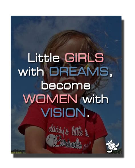 Little Girls Quote Womens Motivational Quote Of The Day