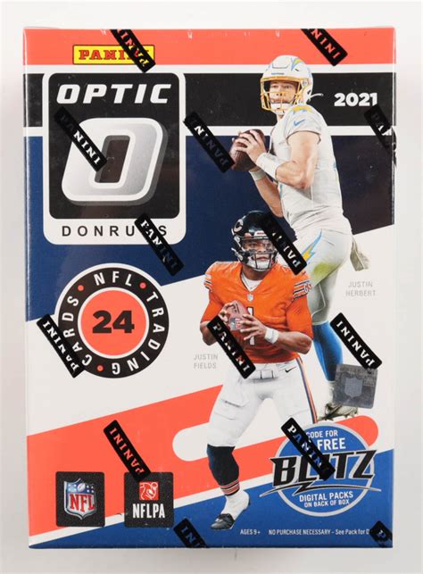 2021 Panini Donruss Optic Football Blaster Box With 6 Packs Pristine Auction