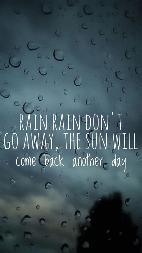 Quotes On Rainy Days Inspiration