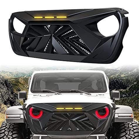 American Modified Front Gladiator Demon Grill Cover With Led Lights