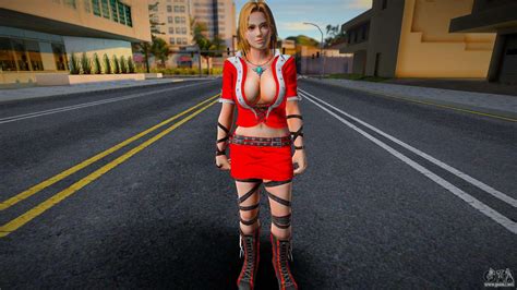 Dead Or Alive 5 Tina Armstrong Costume 4 4 Para Gta San Andreas