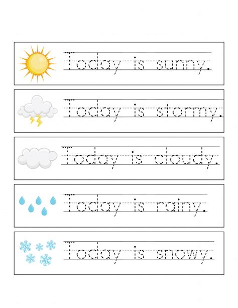 20 Weather Printables For Preschoolers And Kindergarteners