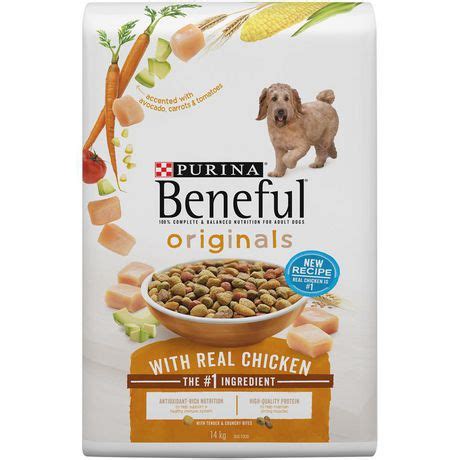 Beneful dog food and treats come in a ton of tastes and textures to nourish and delight your best buddy, both inside and out. Purina® Beneful® Dry Food Original With Chicken at Walmart ...
