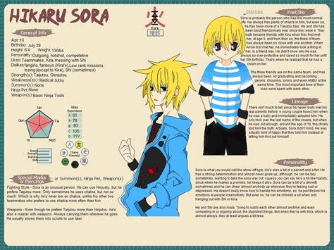 Sora Hikaru Ninja Profile By Blackcherryblossom12 On Deviantart