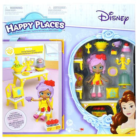 Shopkins Happy Places Disney Belle Dining Theme Pack Box Kids Time