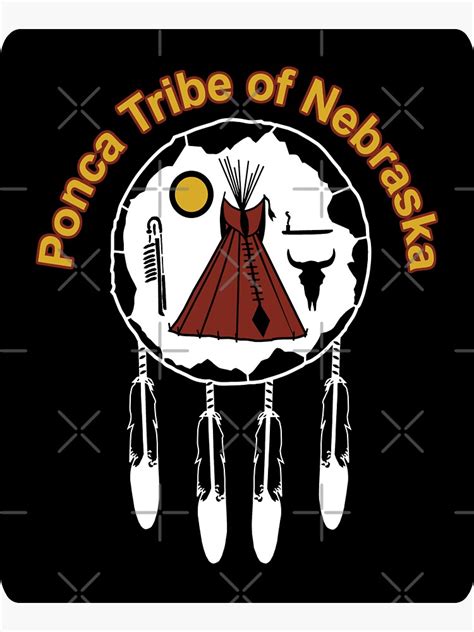 Seal Of The Ponca Tribe Of Nebraska Sticker For Sale By Pop Pop P Pow