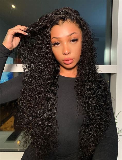 super long 24 30 virgin human hair dense curly glueless lace front wig curly hair styles
