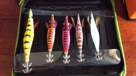My New Squid Jigs And The Brand New Reel Need To Make Some Squid