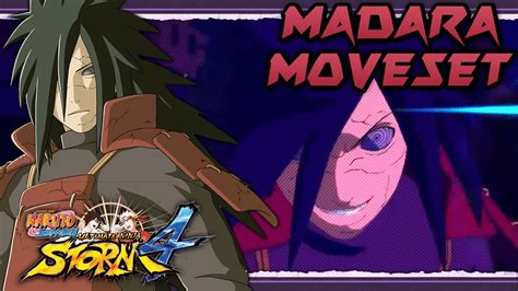 Naruto Storm 4 Madara Uchiha Complete Moveset Awakening And Ultimate