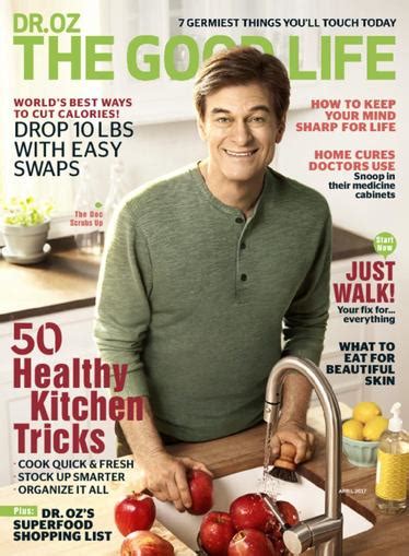 Dr Oz The Good Life Magazine Subscription Discount Living With