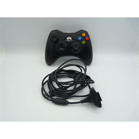 Xbox 360 Manette Officielle Sans Fil Câble Manette 28m
