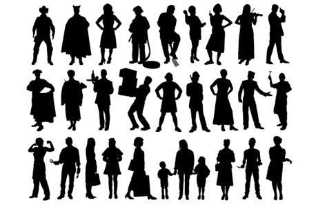 Shadow People Clipart Clipground