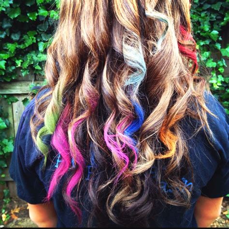 Hair Chalking Works Like Magic Hair Styles Hair Hair Wrap