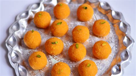 Homemade Motichoor Ladoo Recipe Motichur Laddu Recipe Indian Sweets