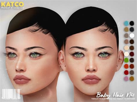 Katco Baby Hair N4 The Sims 4 Download Simsdomination In 2021