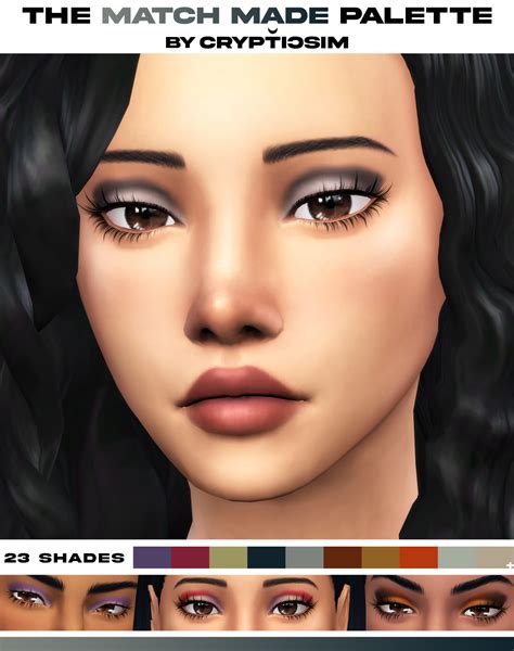 Crypticsim The Match Made Palette So If You Need Emily Cc Finds