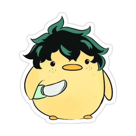 Deku Sticker My Hero Academia Deku Face Cliparts Cartoons Jing Fm