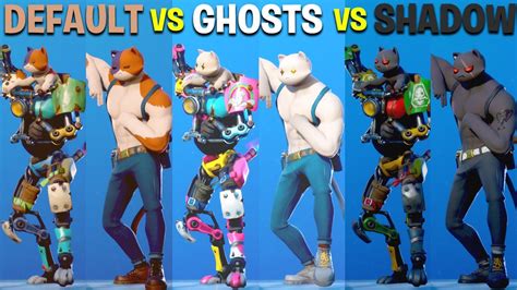 One of the most popular skins to come out of fortnite season 2 would be meowscles and this guide will help players understand what it takes to. Ghost vs Shadow in Fortnite Dance Battle [Kit, Meowscles ...