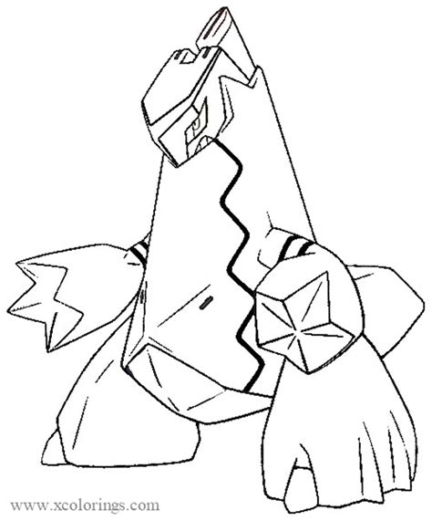 Duraludon From Pokemon Sword And Shield Coloring Page Coloring Home