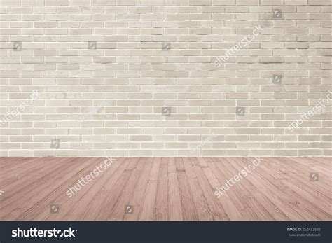 Grey Brick Wall Wooden Floor Texture库存照片252432592 Shutterstock