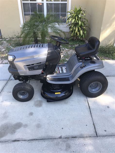 Garage Kept Craftsman T1000 Tractor 42 Inch Riding Lawn Mower For Sale