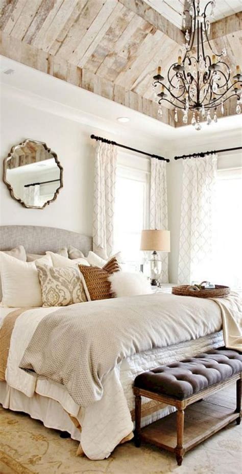 35 Cozy Modern Farmhouse Bedroom Design Ideas Rustic Bedroom Design