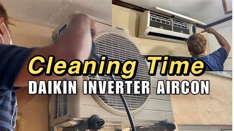 Cleaning Daikin Inverter Split Type Aircon Hp Dsmart Series