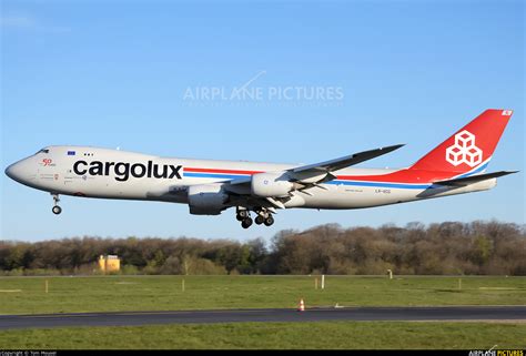 Lx Vcg Cargolux Boeing 747 8f At Luxembourg Findel Photo Id