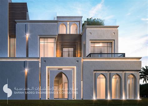 500 M Private Villa Kuwait By Sarah Sadeq Architects Classic House