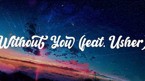 David Guetta Without You Feat Usher Lyric Video Katy Perry