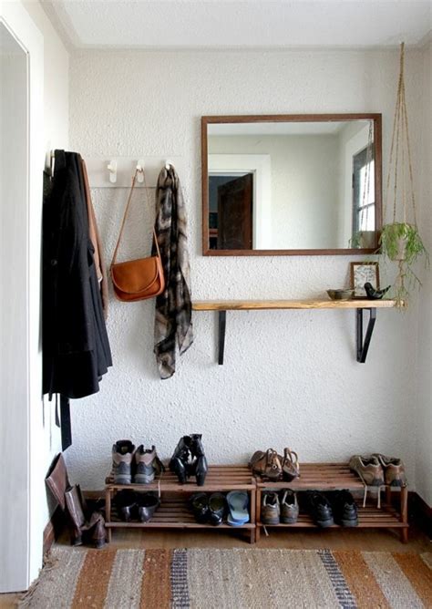 In artisan eiche nachbildung mit absetzungen in graphit mit garderobenschrank, paneel, bank, spiegel und schuhschrank. Garderobe Selber Bauen Anleitung Und Inspirierende Ideen ...