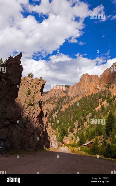 West Willow Creek Canyon In Creede Colorado A Silver Mining Town Dating Back To The Mid 1800 S