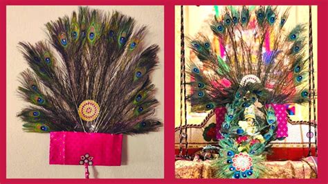 How To Make A Peacock Feather Fan For Idolgodgoddess Backdrop