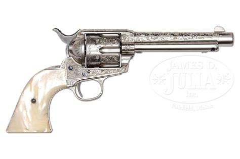 Rare Engraved Colt Single Action Army Revolver
