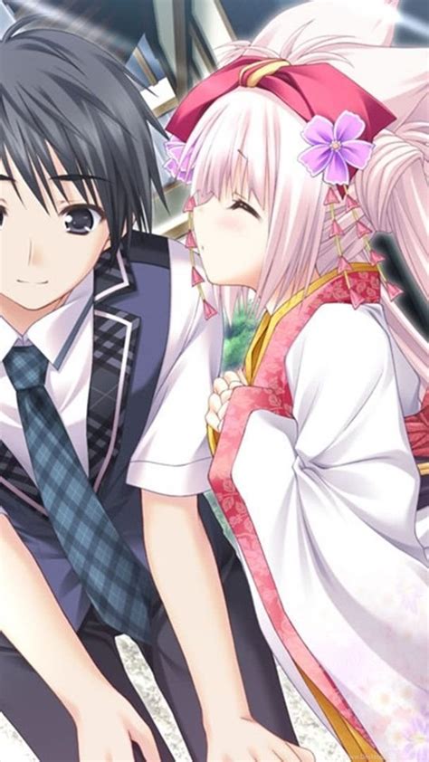 Download Anime Lock Screen Couple Wallpaper Pics