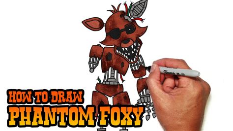 How To Draw Fnaf Withered Foxy Read Withered Foxy From The Story Fnaf