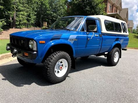1981 Toyota Hilux Truck 4x4 Survivor Unrestored All Original Paint