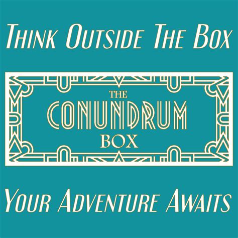 The Conundrum Box - Subscribe
