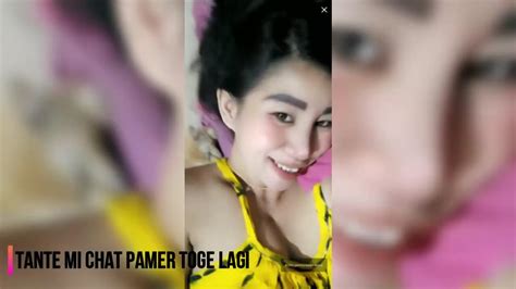 Tante Michat Open Bo Lagi Saat Live Streaming Live Streaming Hot Part