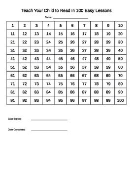 Terms in this set (10). Teach Your Child to Read in 100 Easy Lessons Sticker Chart ...