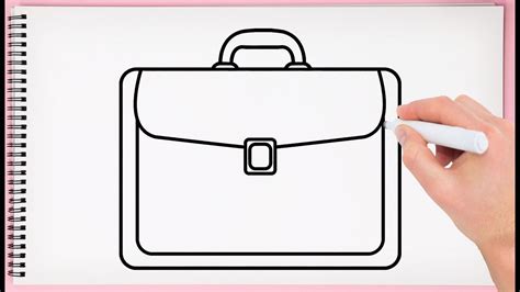 How To Draw Bag Step By Step Learn Easy And Simple Drawing A Bag For