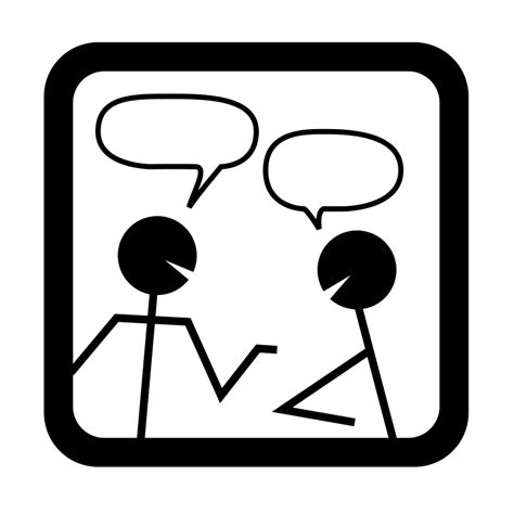 Free Clip Art Chat Icon By Anonymous