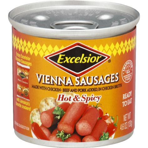 Excelsior Vienna Sausages Hot And Spicy Hispanic Foodtown