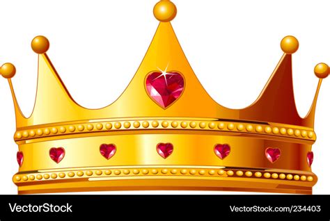 Kings Crown Royalty Free Vector Image Vectorstock
