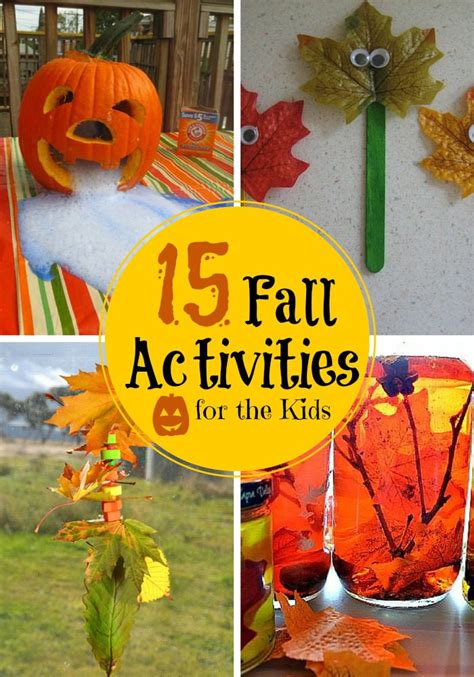 Fall Activities Need Some Fun For The Little Ones