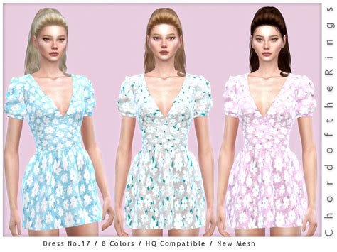 The Sims Resource Dress No17