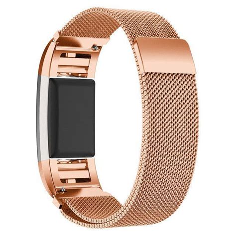 Magnetic Milanese Loop Watchband Stainless Steel For Fitbit Charge