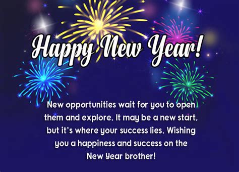 55 New Year Wishes For Brother And New Year Messages 2021 Festifit